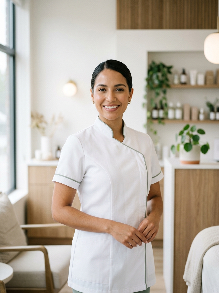 Retrato de Lic. Anabel Mendoza, Cosmiatra · Estética facial y corporal